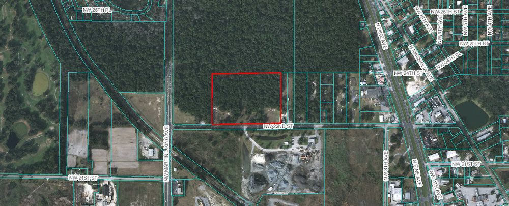 Opportunity Zone-12.85 Multi Family Acres: 1123 NW 22ND ST, Ocala, FL 34475